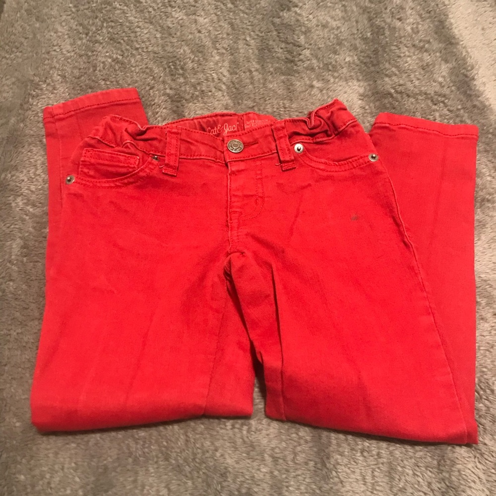 Red Cat and Jack jeans - boys size 7
